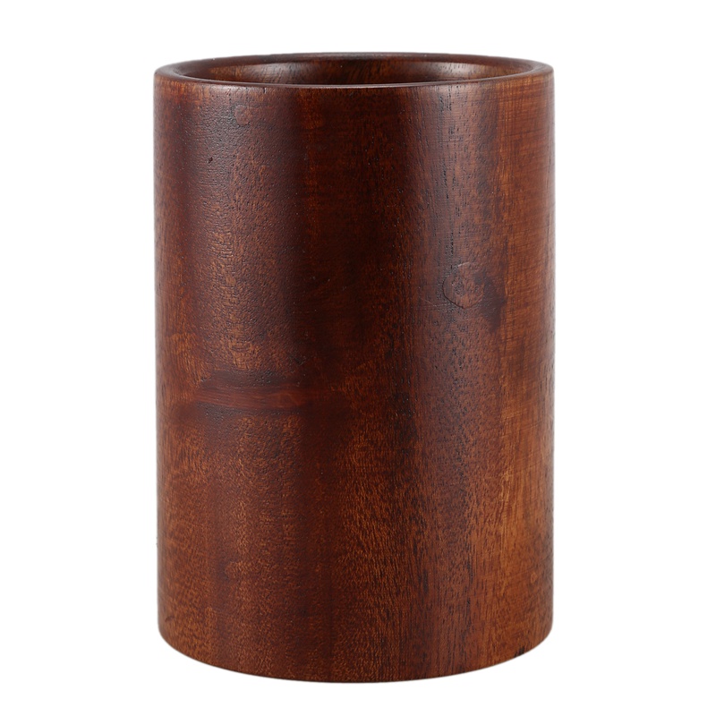 Giá Đỡ Dụng Cụ Nấu Ăn Bằng Gỗ Kích Thước 3.4X3.4X5 Inch Tiện Dụng Cho Nhà Bếp