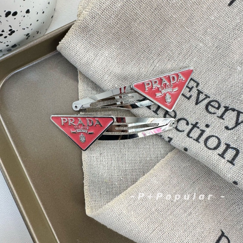 Kẹp Tóc Hình Tam Giác In Chữ Phong Cách Hàn Quốc Sang Trọng Cho Nữ