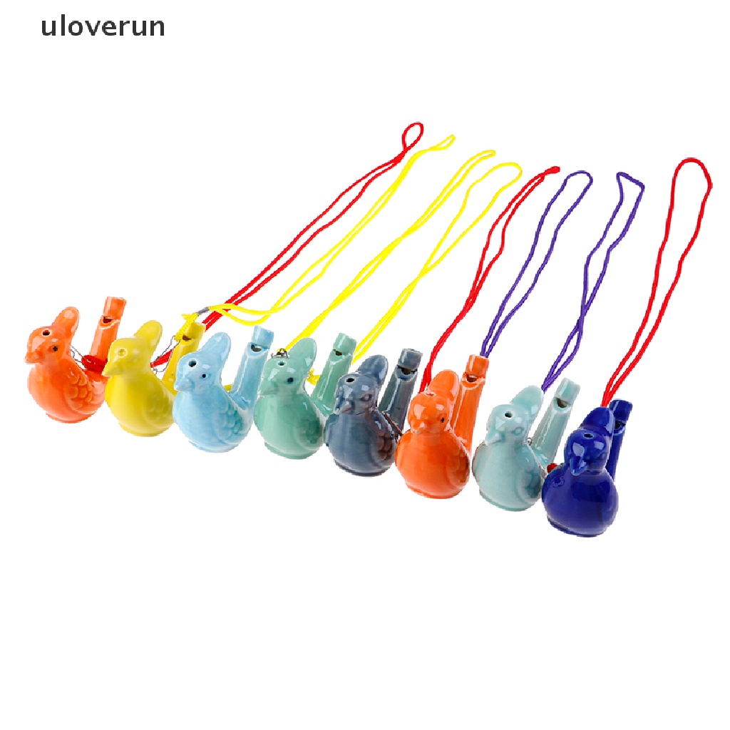 Uloverun 1 Còi Huýt Sáo Bằng Gốm Hình Chú Chim Phong Cách Trung Hoa Cổ Điển Vui Nhộn vn