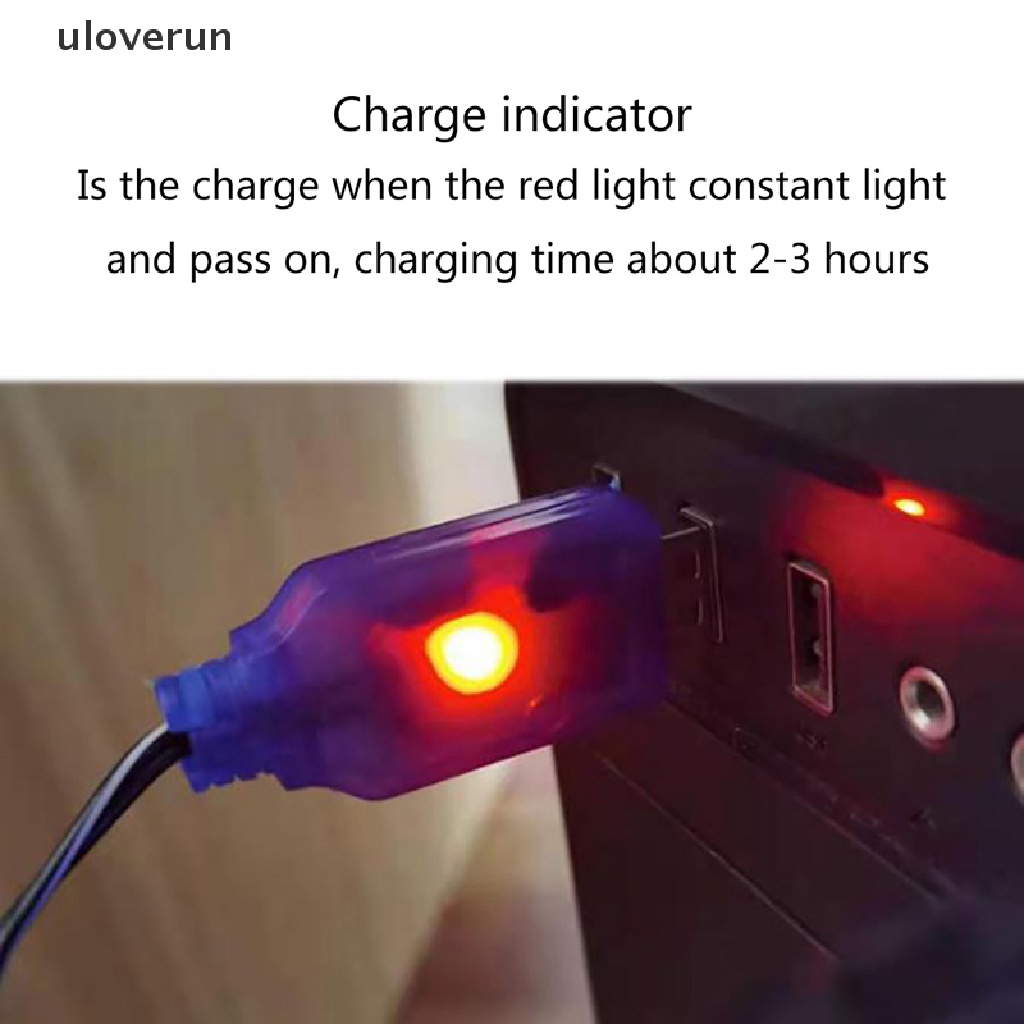 Dây Cáp Sạc uloverun 3.6-9.6V 250mA NiMh / NiCd SM 2P Chất Lượng Cao