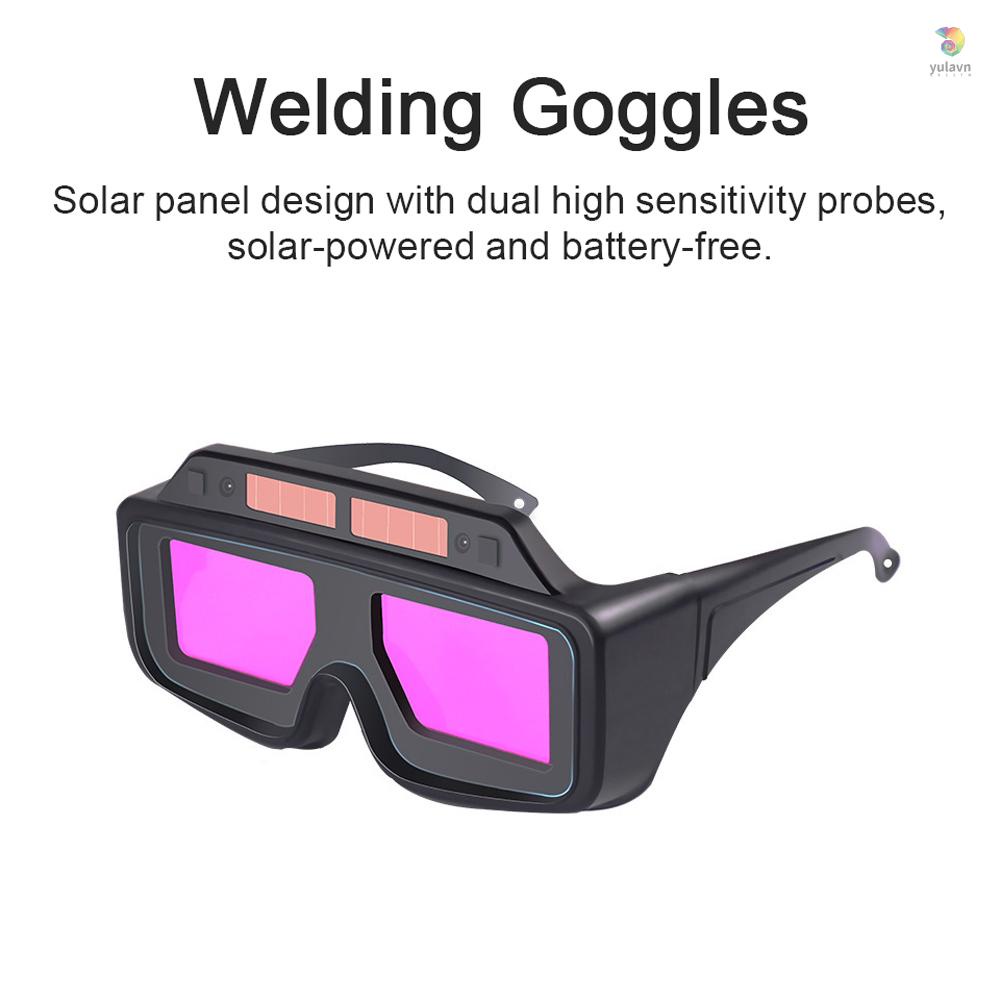 Kính Bảo Hộ Chống Lóa Màu Sắc Thay Đổi Chuyên Dụng Cho Thợ Hàn Argon Arc