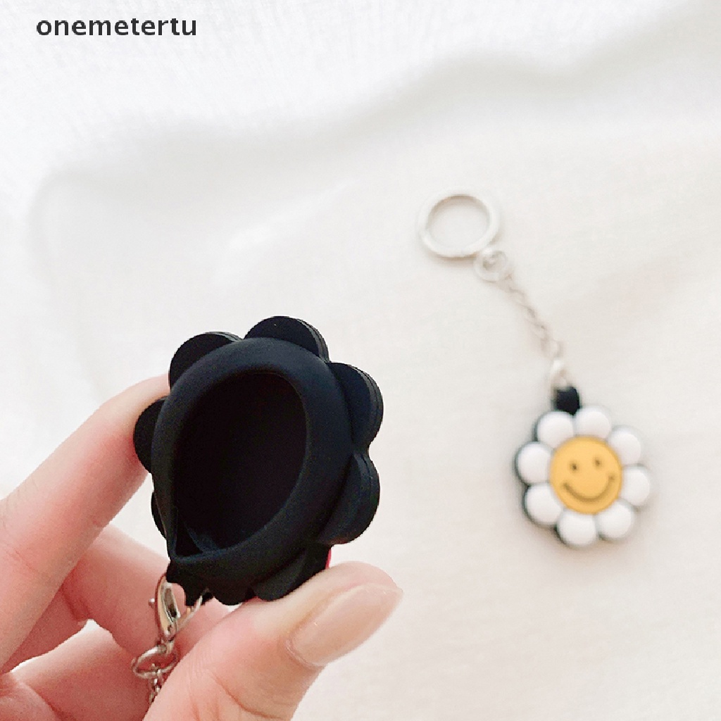 Móc Khóa Hình Hoa Hướng Dương Mặt Cười Chống Thất Lạc Cho Apple