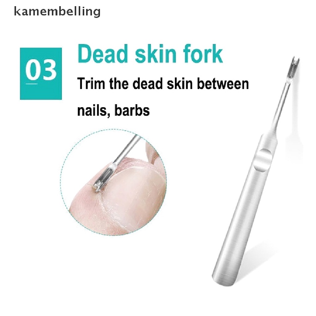 Kamembelling Dụng Cụ Làm Sạch Da Chân Bằng Thép Không Gỉ