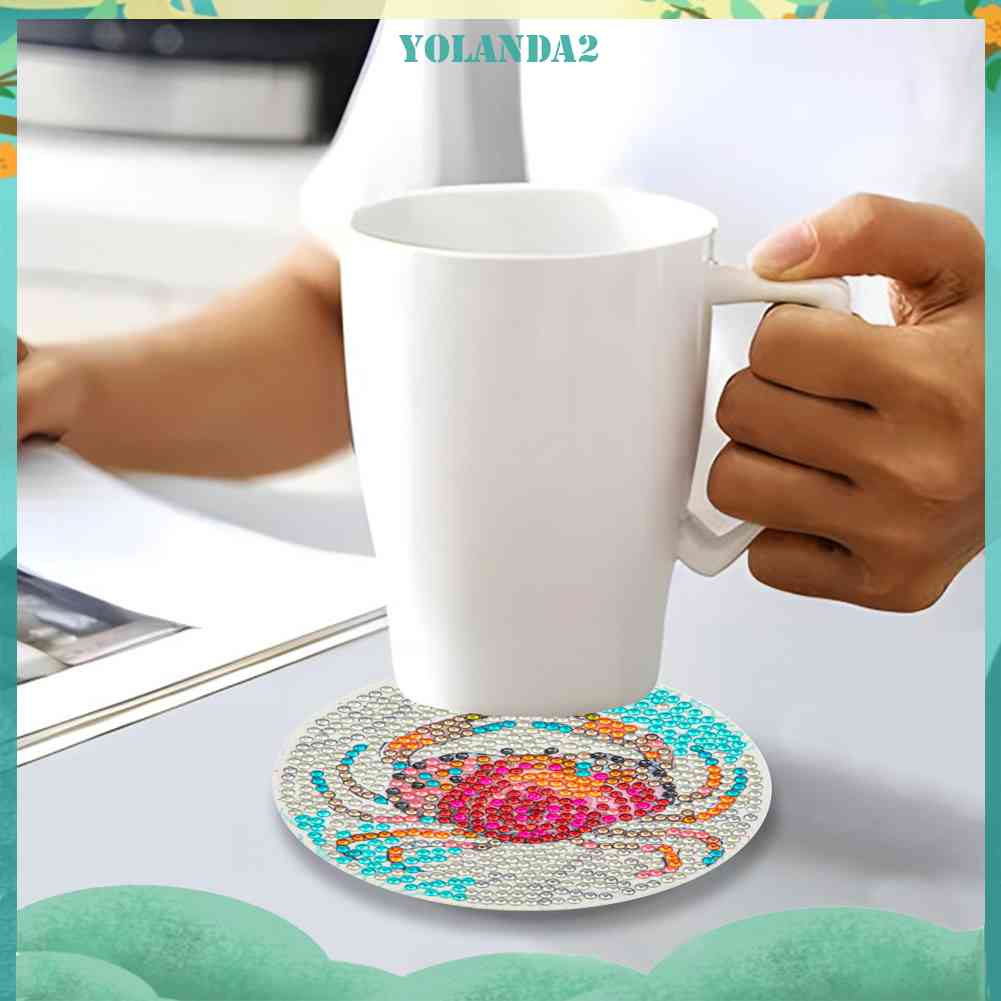 Đế Lót Ly Pha Lê Có Thể Tái Sử Dụng Kèm Giá Đỡ Tiện Lợi Sự Bảo Vệ