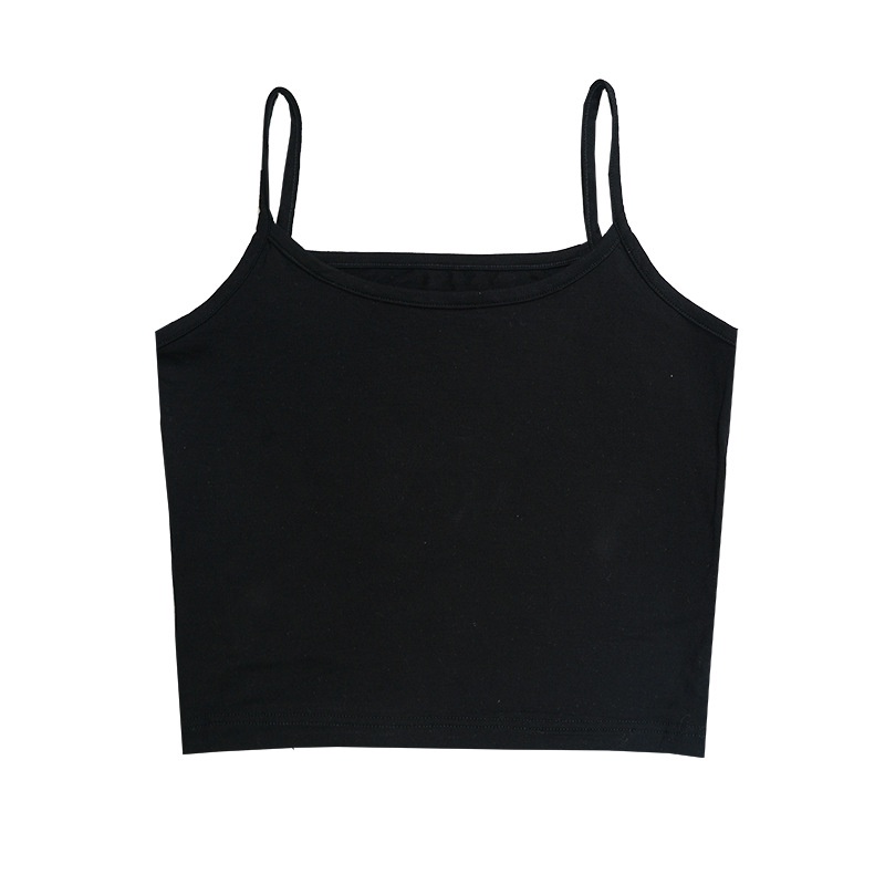 IELGY   Áo Lửng Không Tay Thời Trang Mùa Hè Cho Nữ