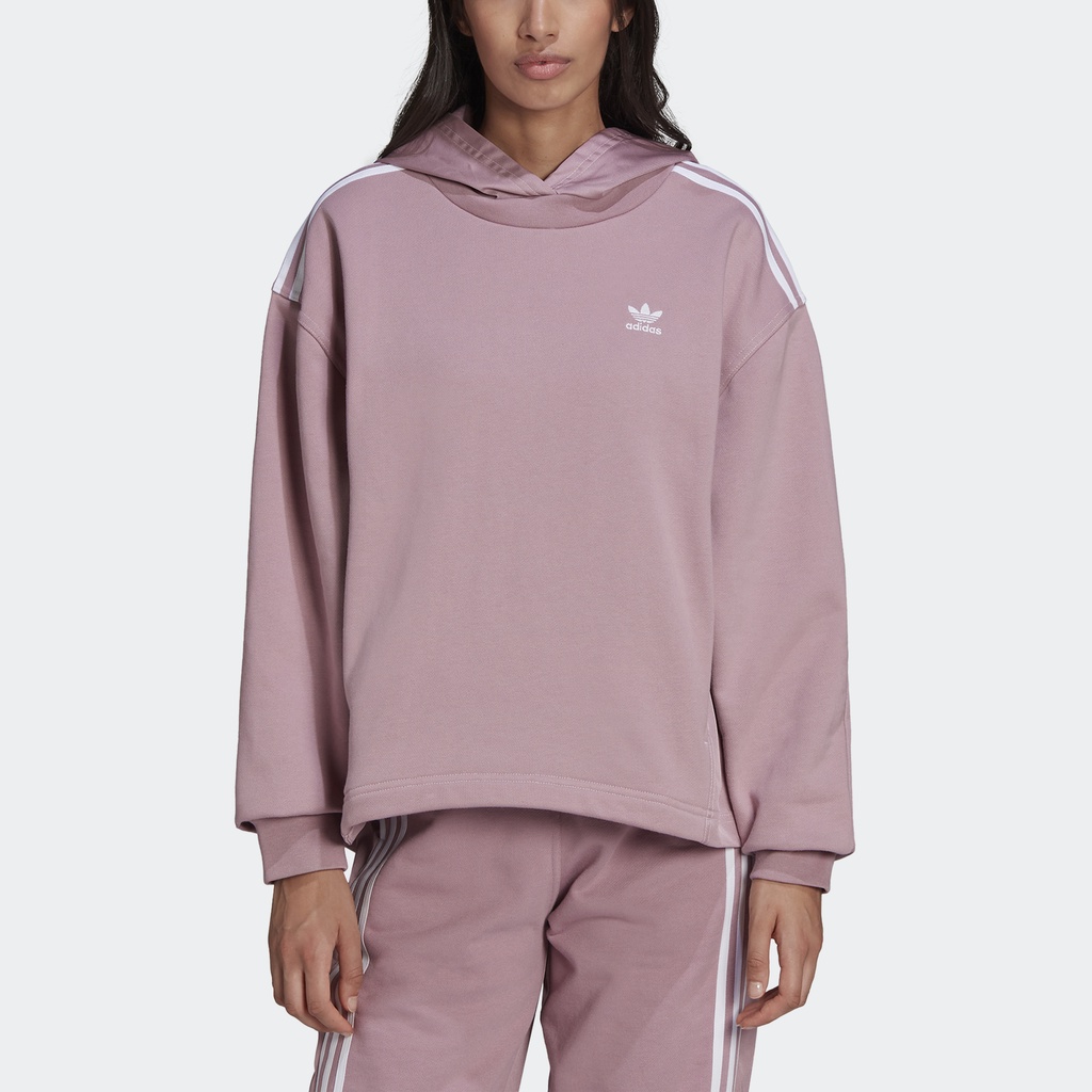 Adidas Phong cách sống Áo Hoodie Classics Adicolor Nữ Màu tím HC4550