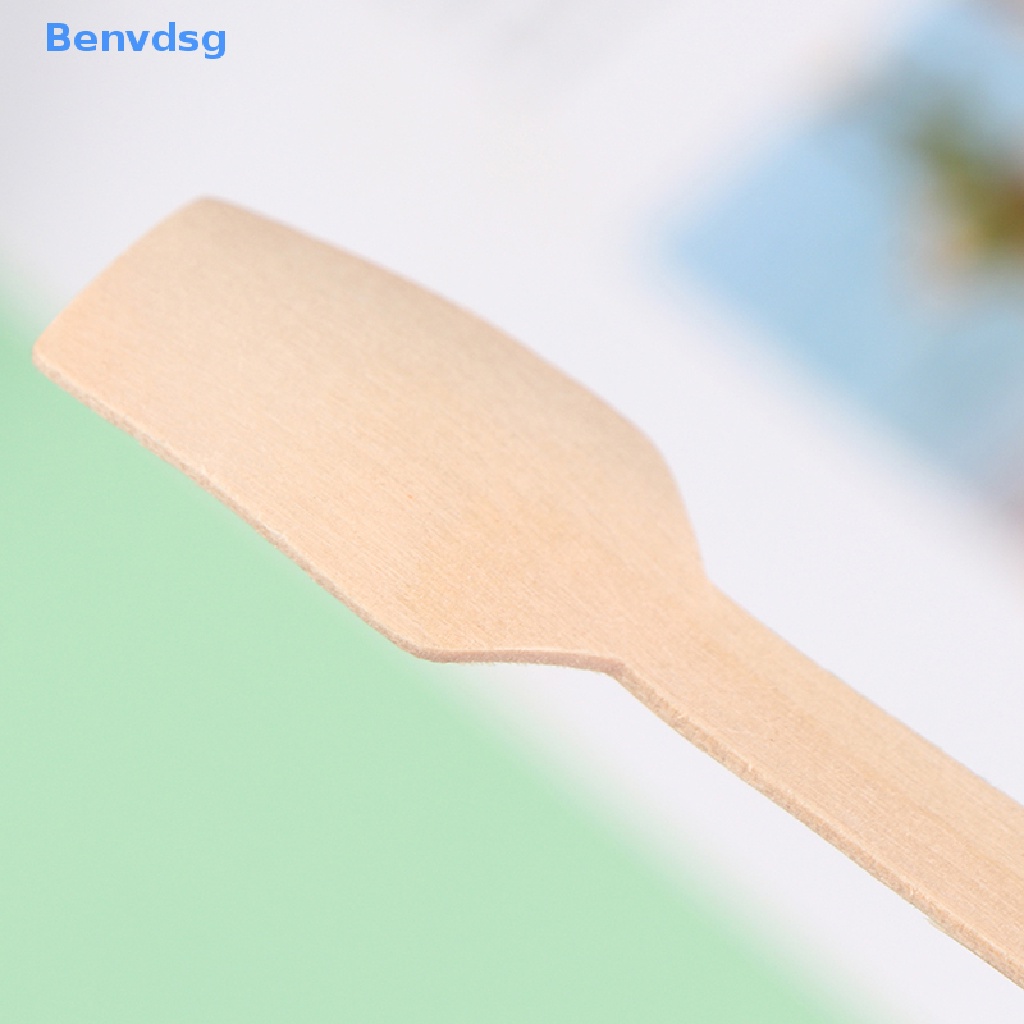 Set 100 Muỗng Ăn Tráng Miệng Mini Có Thể Phân Hủy