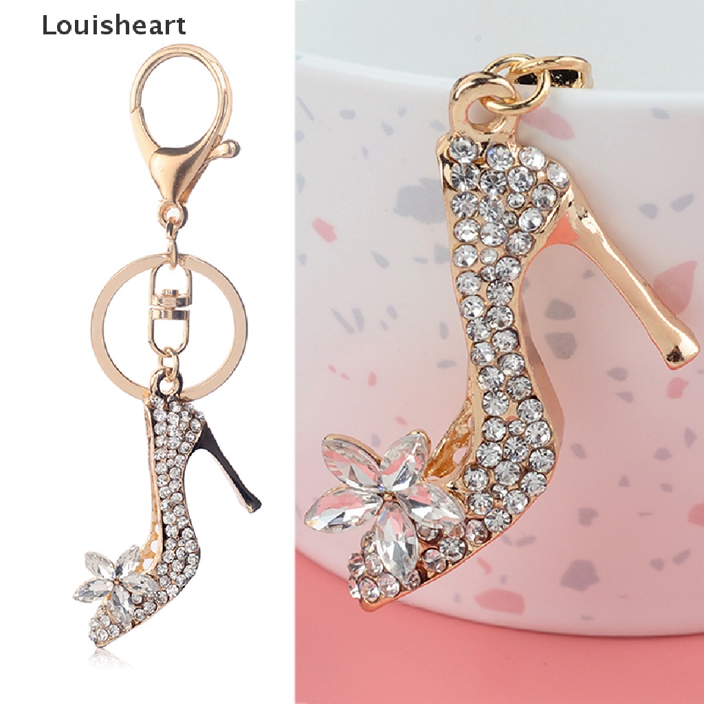 Móc Khóa Hợp Kim Hình Giày Cao Gót Louisheart Dễ Thương
