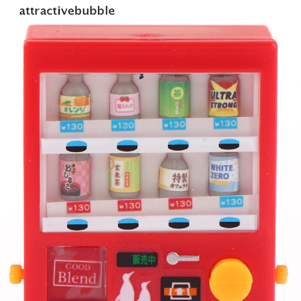1 Mô Hình Máy Bán Nước Uống Mini Cho Nhà Búp Bê