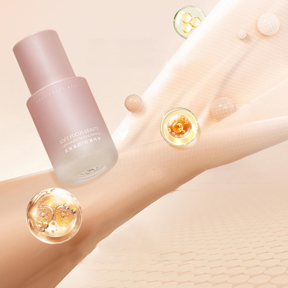 Kem Nền Dạng Lỏng Che Khuyết Điểm Mềm Mịn Dưỡng Ẩm Kiểm Soát Dầu Chống Nước Chống Mồ Hôi Lâu Trôi