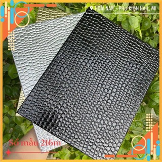 Sổ mẫu bìa da 216m - shop hoài nail
