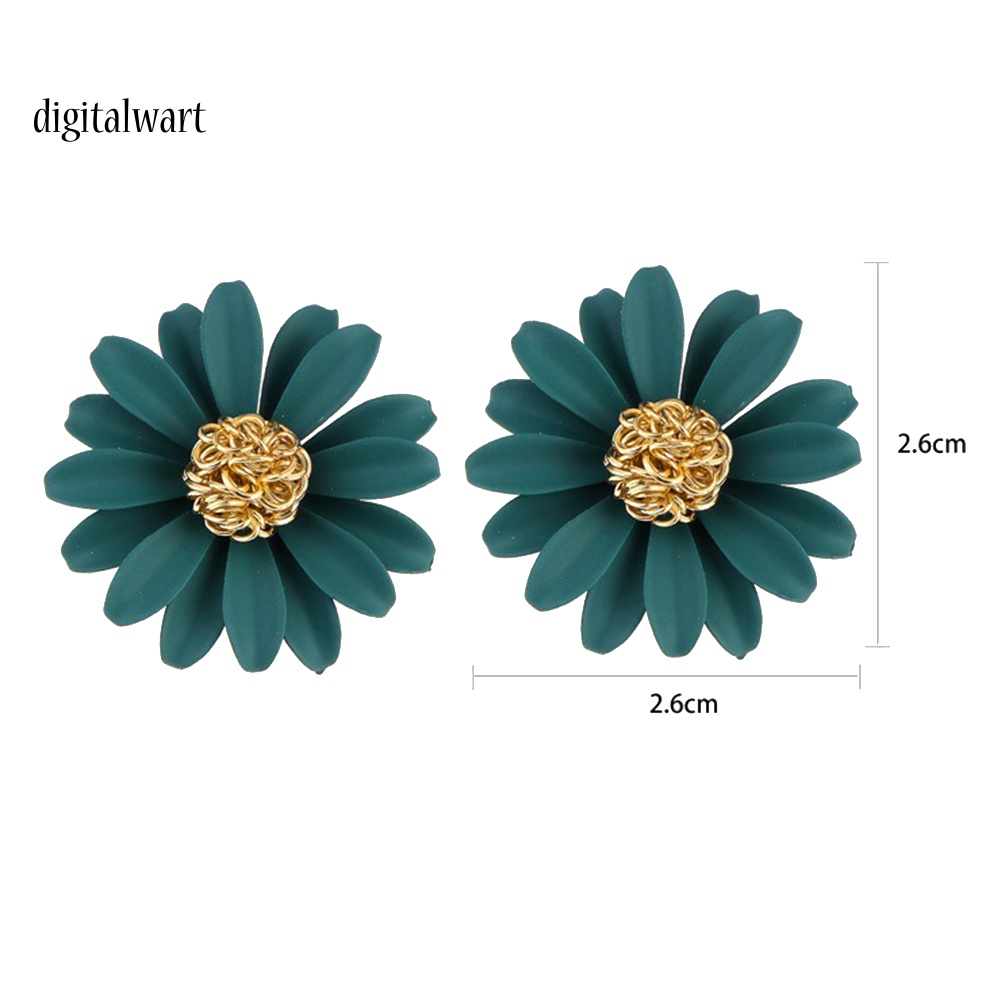 Kỹ Thuật Số| Khuyên Tai Hình Hoa Cúc Ngọt Ngào Cho Nữ