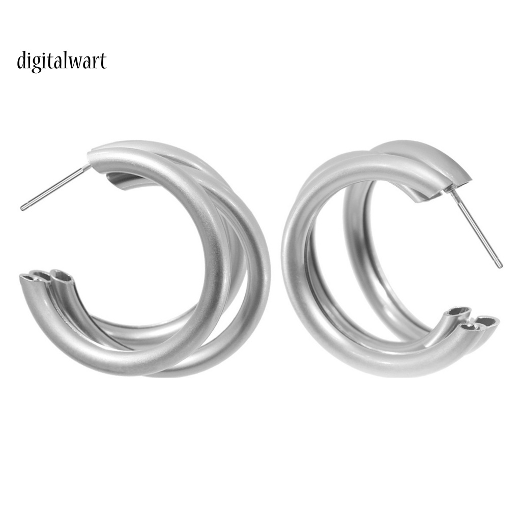 Kỹ Thuật Số| 1 Đôi Bông Tai Hợp Kim Dáng Dài Thời Trang Công Sở