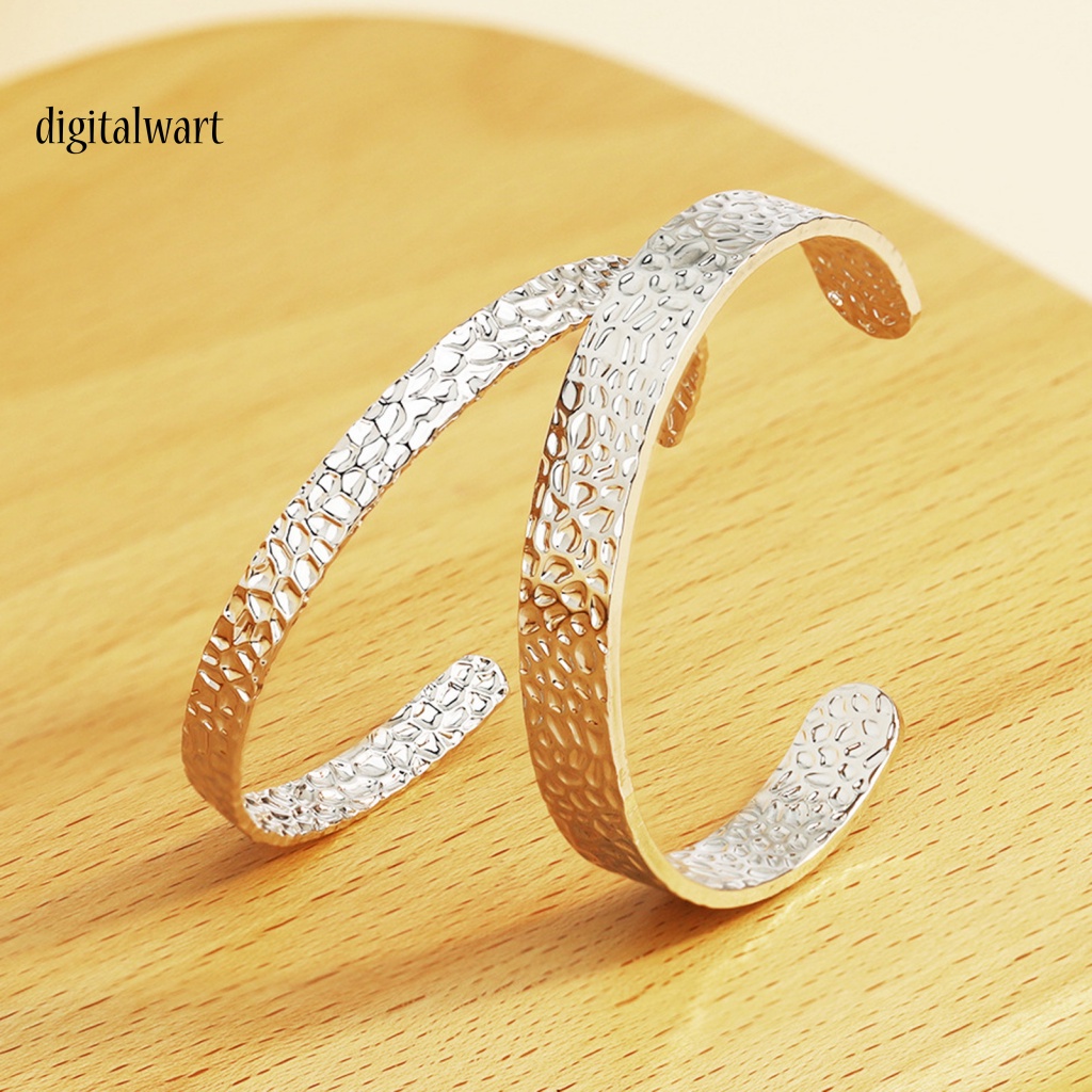 Kỹ Thuật Số| Vòng Tay Hở Họa Tiết Nhạc Cụ Gõ Bằng Đồng Có Thể Điều Chỉnh K