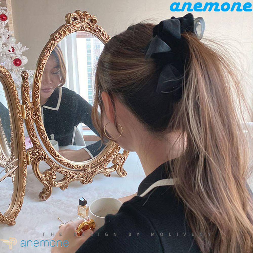 Kẹp Tóc Nơ Lưới Phong Cách Hàn Quốc Ngọt Ngào Thời Trang