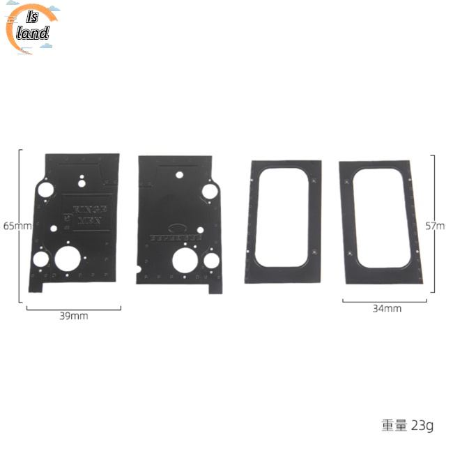 Tấm Kim Loại Inox Chống Trầy Trang Trí Đuôi Xe Hơi Trx4 Land Rover Defender