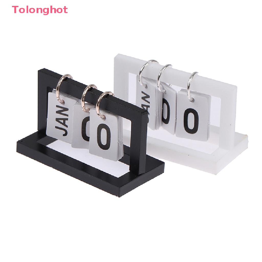 Lịch Để Bàn Xinh Xắn Trang Trí Nhà Búp Bê