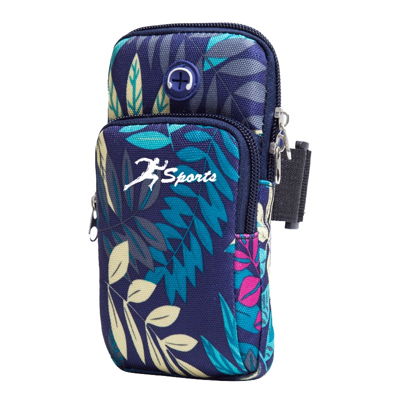 Túi Đựng Điện Thoại Đa Năng Đeo Cánh Tay Họa Tiết Rằn Ri Cá Tính Cho Nam Nữ