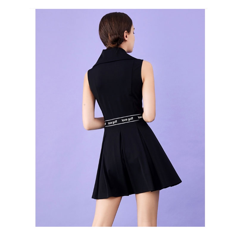 Đầm Polo Sát Nách Mềm Mại Thoáng Khí Nhanh Khô Thời Trang Mùa Hè Cho Nữ