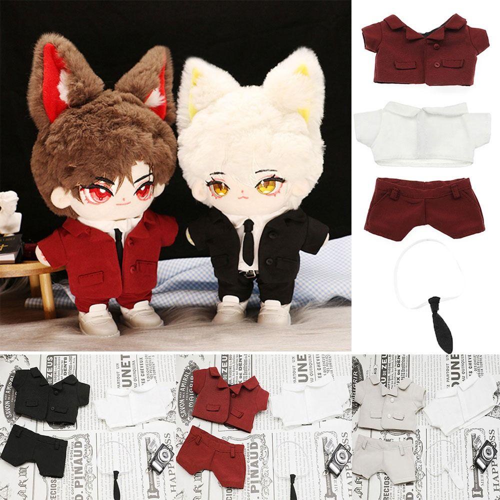 Bộ Trang Phục 4 Món Thời Trang 20cm Dành Cho Búp Bê 3 Màu