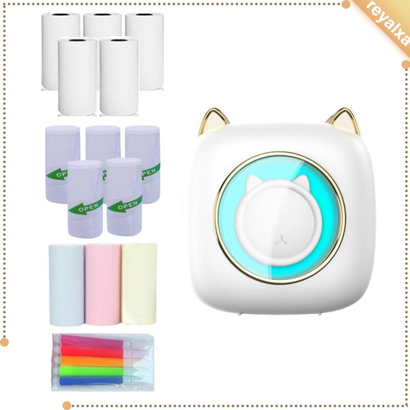 Máy In Mini 200DPI Có Thể Sạc Lại Tiện Dụng Cho Điện Thoại Di Động