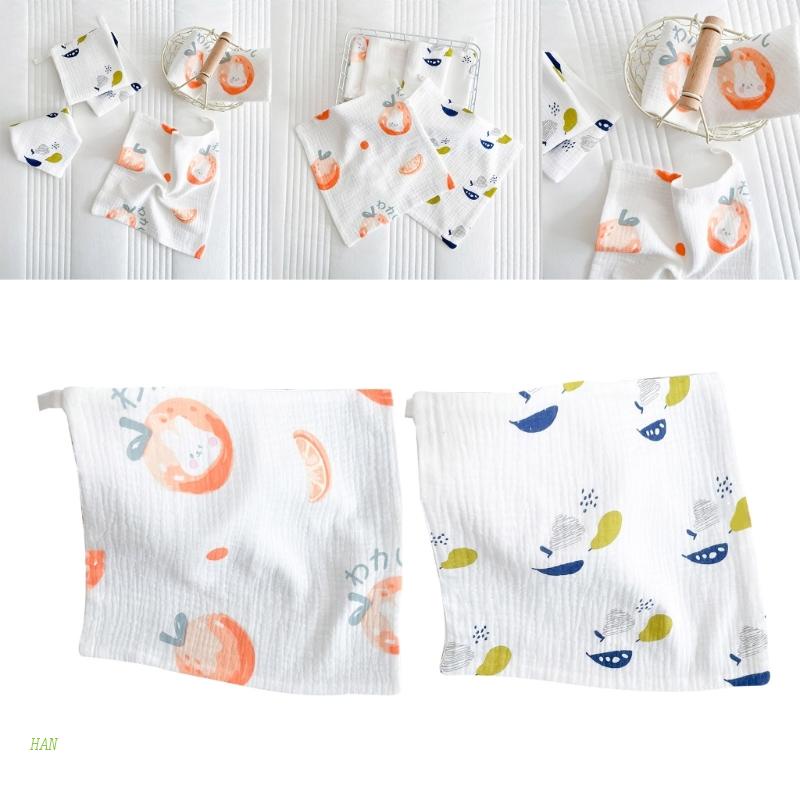 Khăn Lau Mặt Dày Dặn Mềm Mại Thấm Hút Tốt Cho Bé