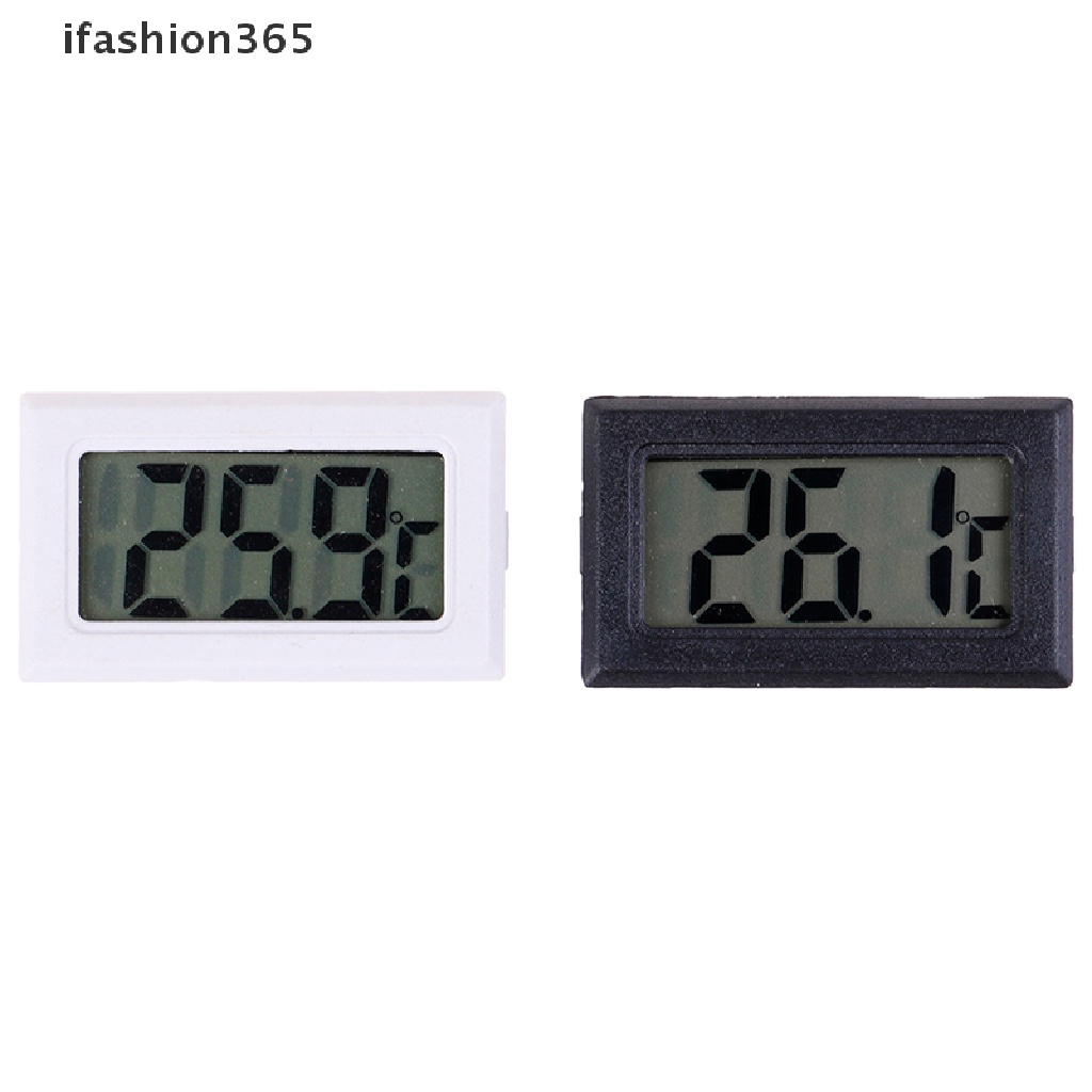 1 Máy Đo Nhiệt Độ / Độ Ẩm Màn Hình LCD Kỹ Thuật Số Mini Thời Trang ifashion365