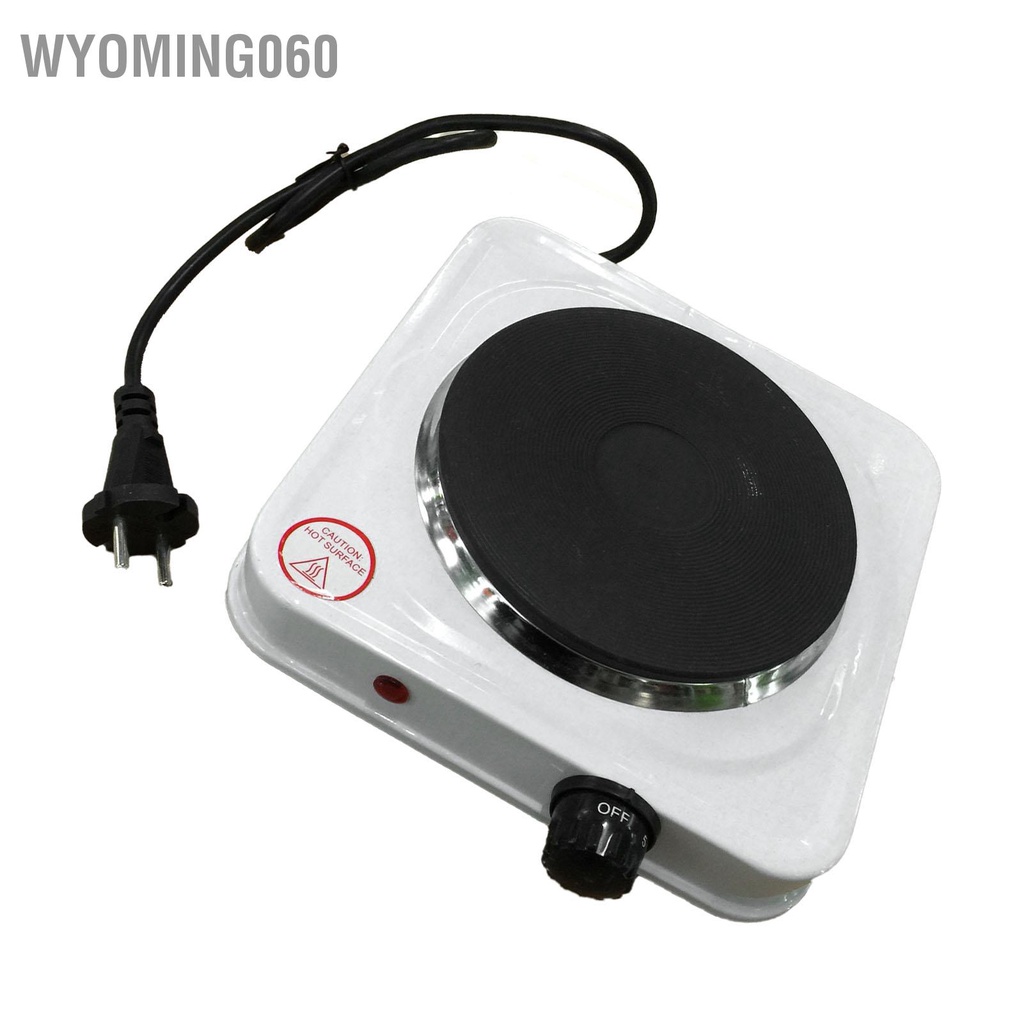 Bếp Điện Mini Đa Năng 1000W Phích Cắm EU Có Thể Điều Chỉnh Nhiệt Độ Tiện Dụng