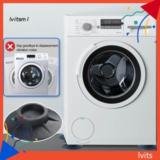 Set 4 Đệm Cao Su Tự Nhiên Chống Nước Chống Sốc Chống Trượt Không Gây Tiếng Ồn Cho Máy Giặt / Tủ Lạnh LVIT