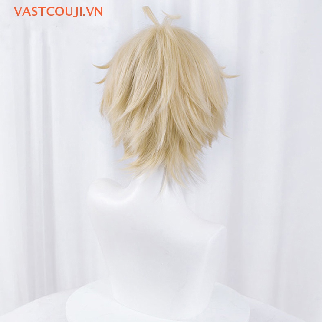 Bộ Tóc Giả Ngắn Hóa Trang VASTJI Mikaela Hyakuya