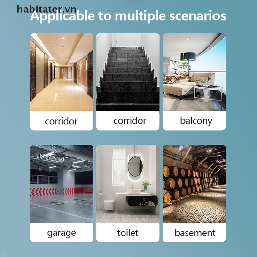 Đuôi Đèn LED E27 Có Cảm Biến Hồng Ngoại Cơ Thể Người Tự Động