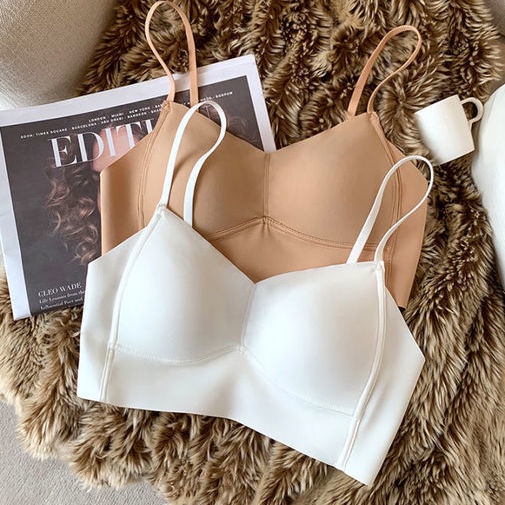 Áo Lót Thể Thao Nâng Ngực Không Đường May Không Gọng Thép Cho Nữ