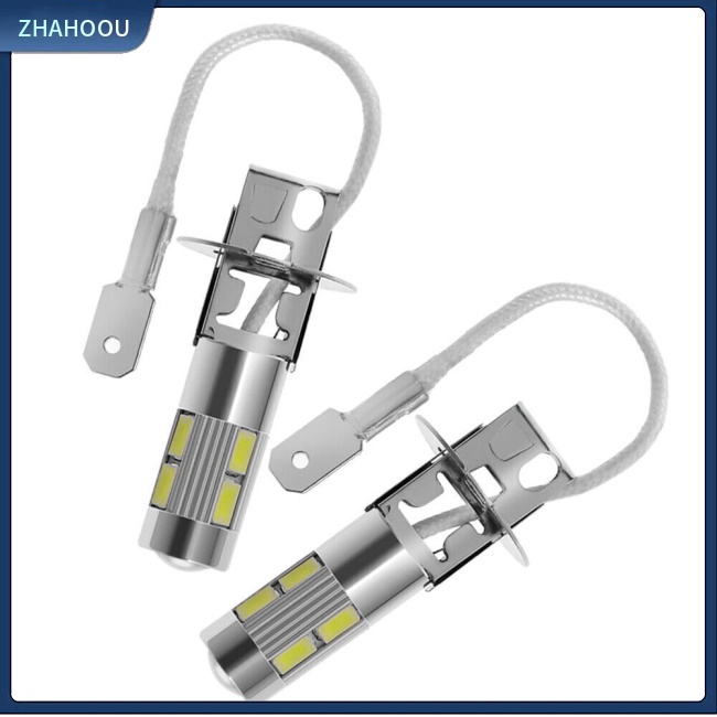 ☃Nhà Cửa☃ Set 2 Bóng Đèn Pha Xenon 12v H3 6000k Ánh Sáng Trắng Dành Cho Ô Tô