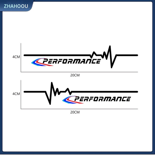 ☃Nhà Cửa☃ 1 Cặp Miếng Dán Trang Trí Cửa Sổ Xe Hơi Họa Tiết Kẻ Sọc In Chữ Độc Đáo