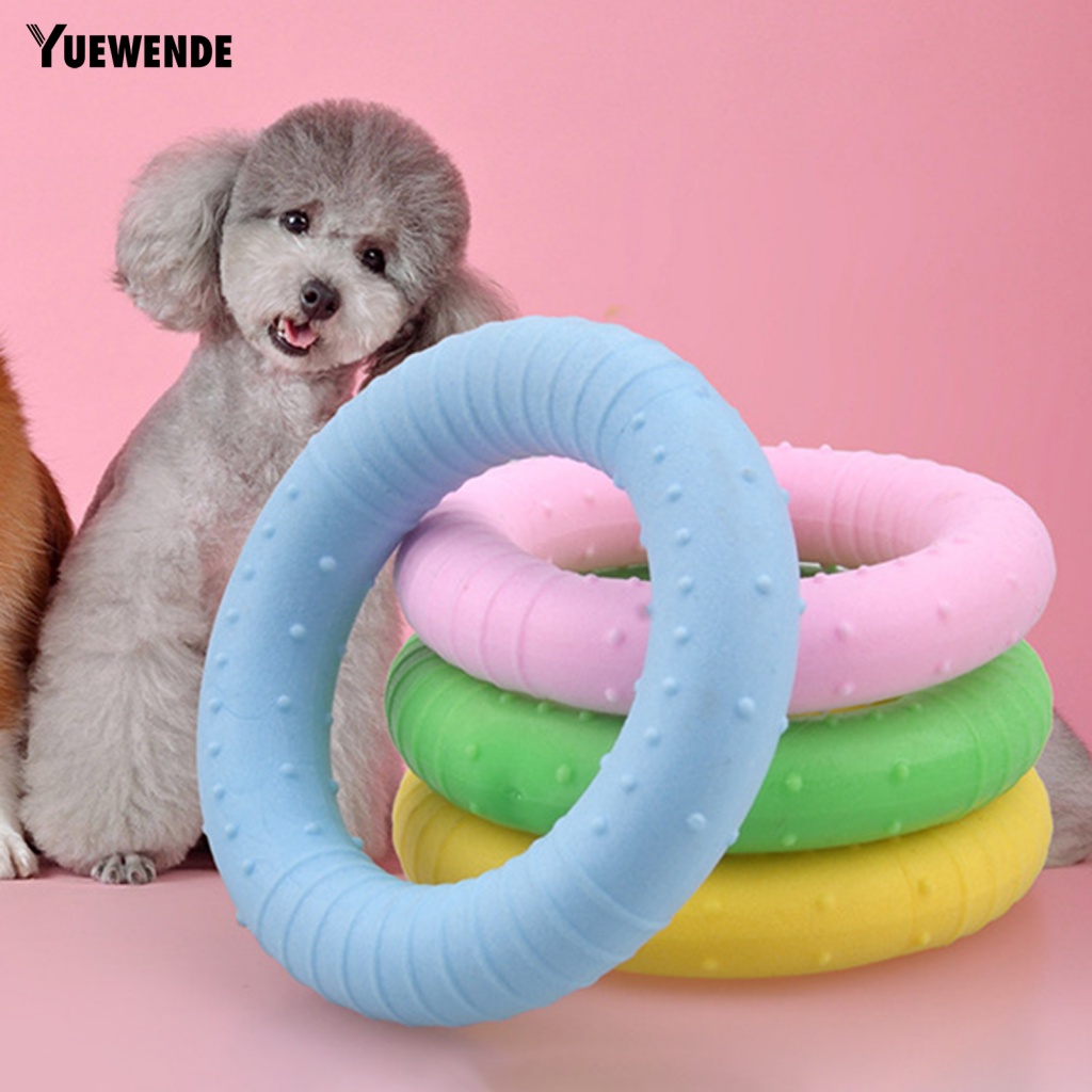 Đồ Chơi Nhai Cắn Hình Tròn Bằng Xốp Sữa Có Mùi Thơm Cho Thú Cưng