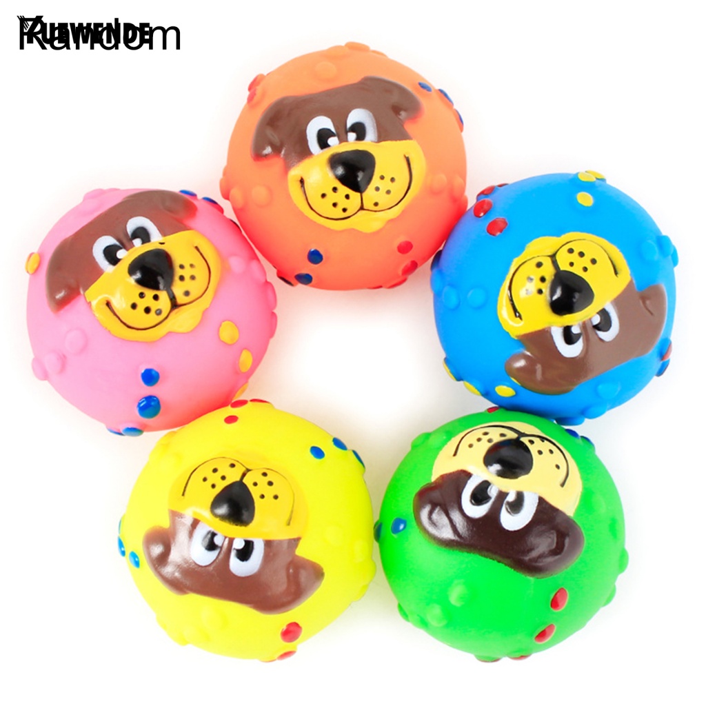 Bóng Đồ Chơi Mềm Có Âm Thanh Vui Nhộn Huấn Luyện Thú Cưng