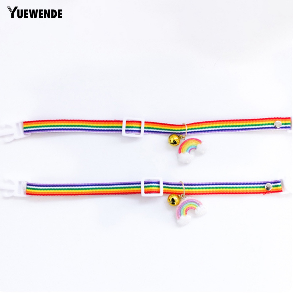 Ye.b Vòng Cổ Bằng Vải In Hình Chuông Mặc Hàng Ngày Cho Thú Cưng