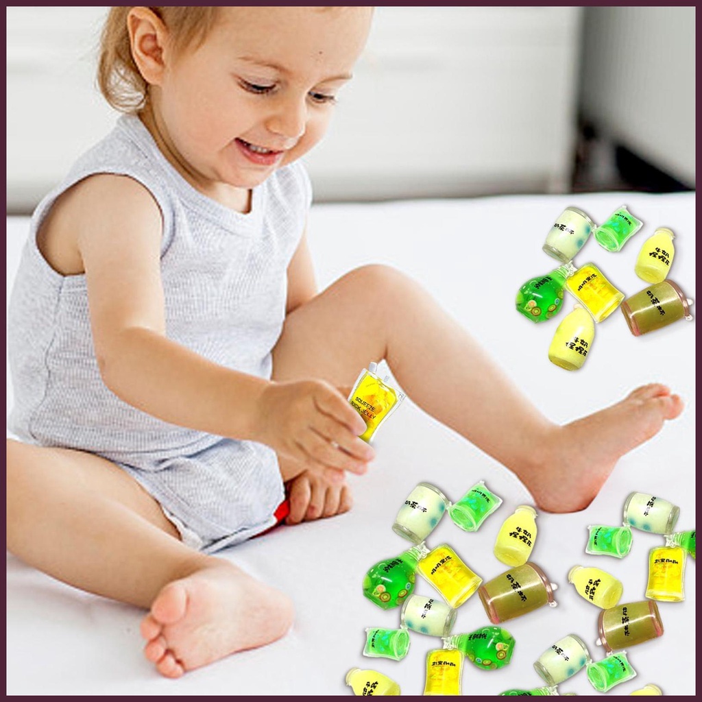 Đồ Chơi Mềm Dẻo Giảm Stress Hình Ly Sữa Xinh Xắn