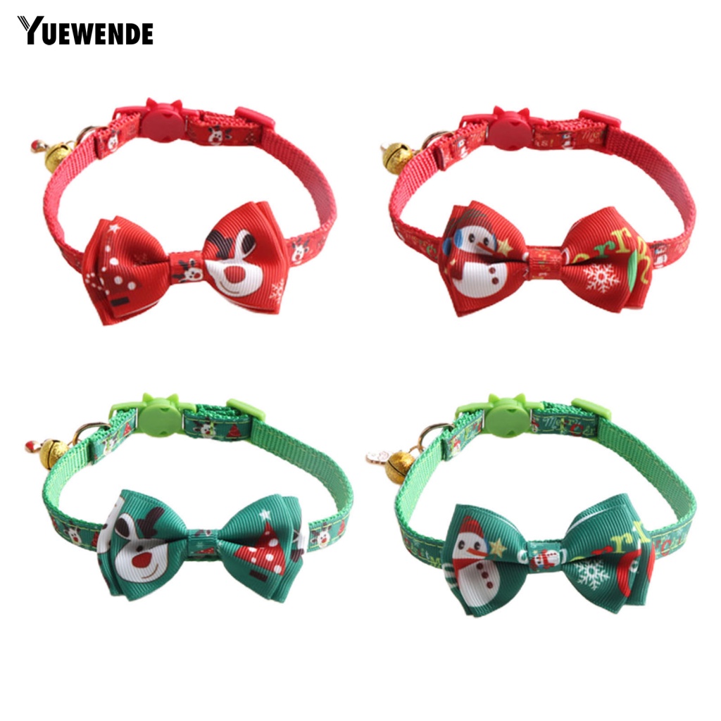 Vòng Cổ Thú Cưng Gắn Nơ Và Chuông Xinh Xắn