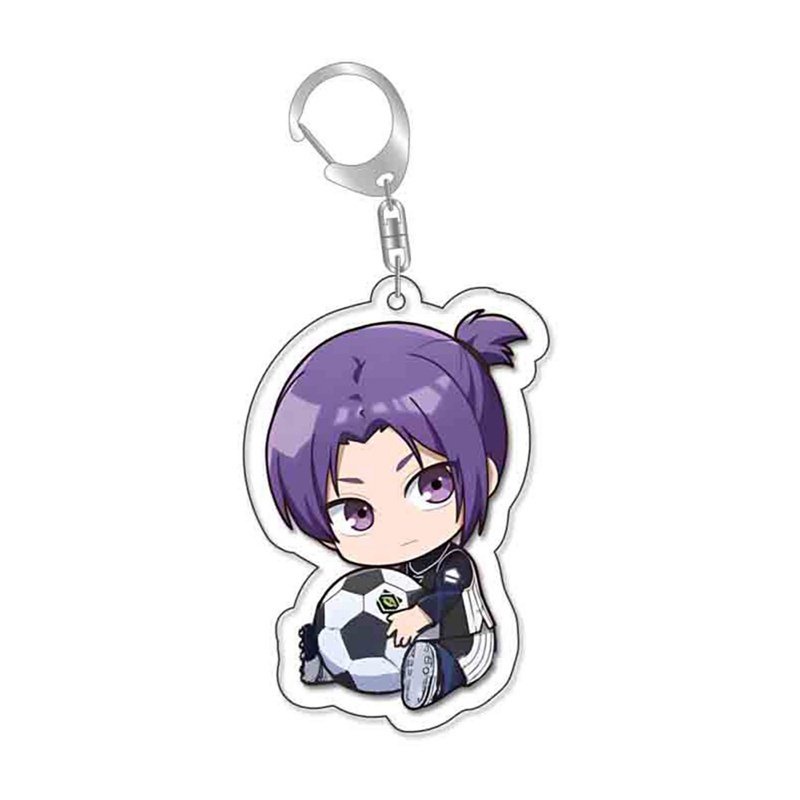 Móc Khóa acrylic Hình Nhân Vật Isagi Yoichi Chigiri Hyoma 6QDC