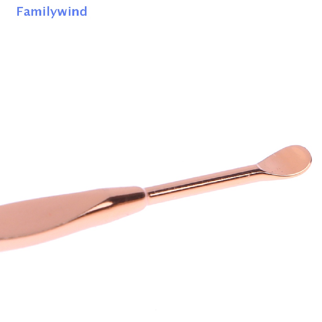 Dụng Cụ Lấy Ráy Tai Bằng Thép Không Gỉ Màu Vàng Hồng