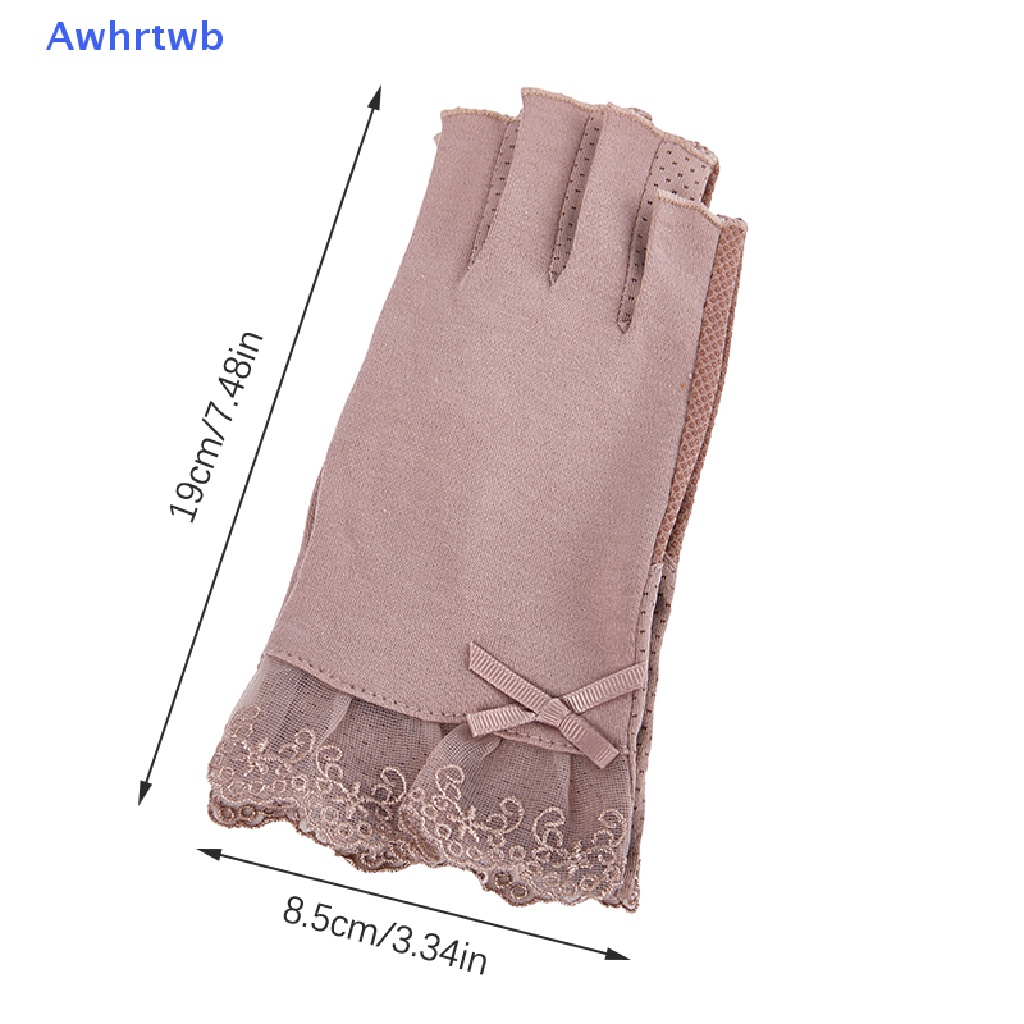 1 Cặp Găng Tay Chống Tia UV Không Xỏ Ngón Cho Đèn LED / Dụng Cụ Làm Móng Mới