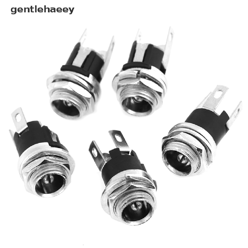 Set 5 Đầu Nối Ổ Cắm Cái 5.5 Mmx2.5 mm DC