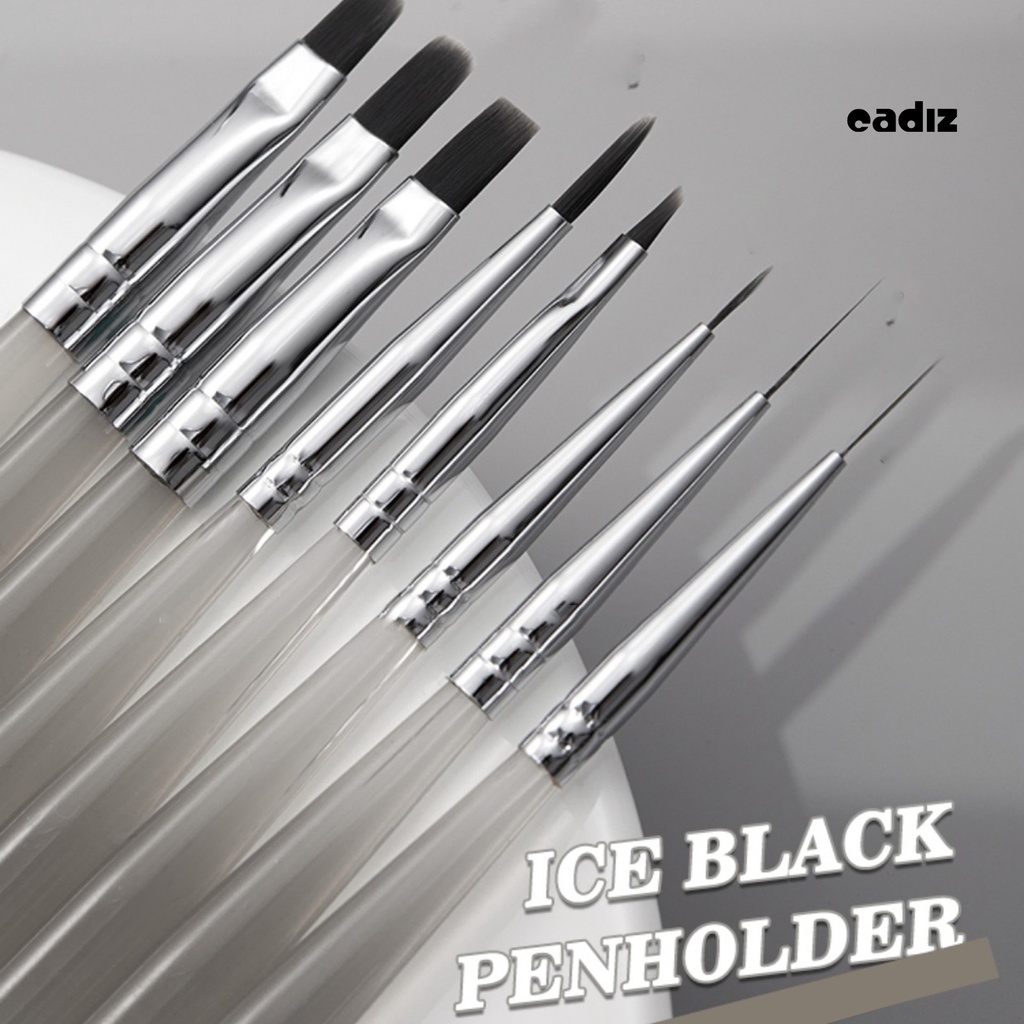 Cọ Vẽ Trang Trí Móng Nghệ Thuật Đầu Cọ Mềm Mại Linh Hoạt Chống Trầy Xước Tiện Dụng