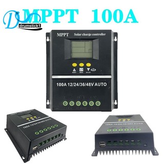 Bộ điều khiển sạc năng lượng mặt trời tự động pwm 100a 12v 24v 36v 48v
