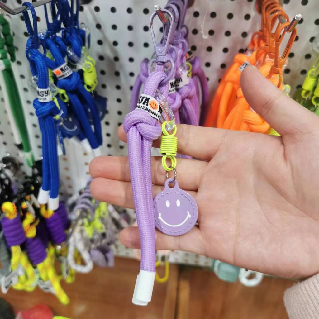 Móc Khóa Ngắn Bện Dây Co Giãn Cá Tính Trang Trí Túi Xách / Balo