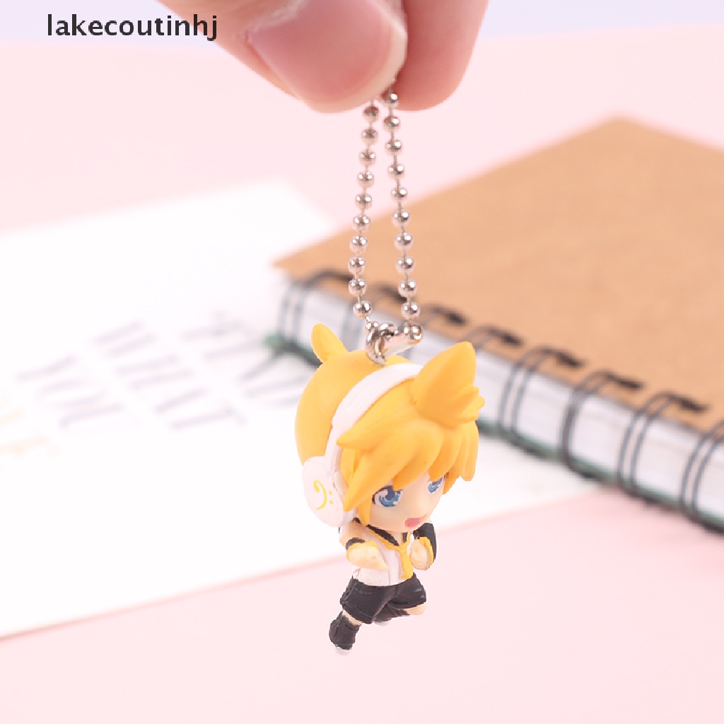 1 Móc Khóa Hình Nhân Vật Hatsune Miku Dễ Thương 4cm