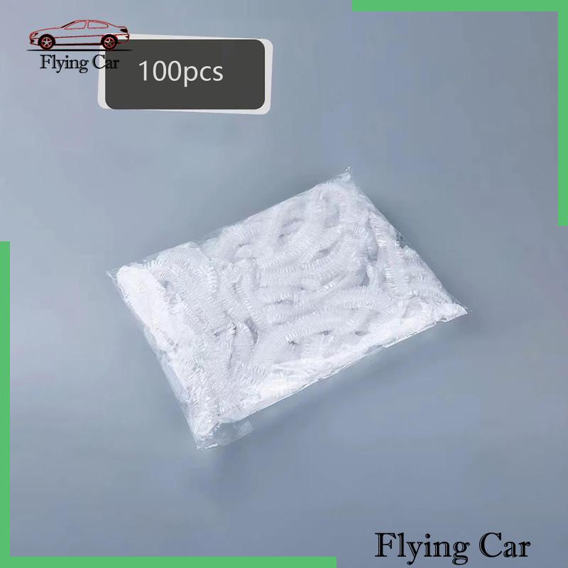 Set 100 Mũ Tắm Trùm Đầu Chống Thấm Nước Sử Dụng Một Lần