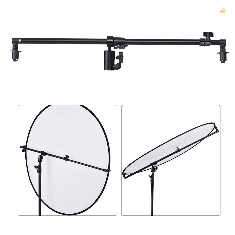Giá Đỡ Phản Quang Đầu Xoay 360 Độ Hỗ Trợ Chụp Ảnh Đường Kính 66cm - 123cm