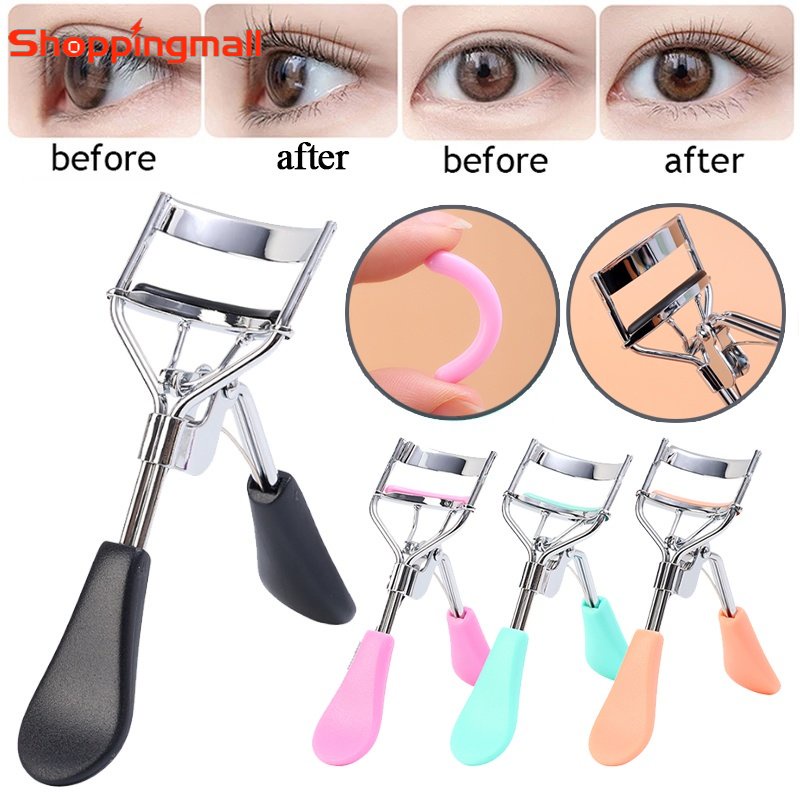 Dụng Cụ Bấm Cong Mi Bằng Thép Không Gỉ Nhiều Màu Sắc Trang Điểm Chuyên Nghiệp Cho Nữ